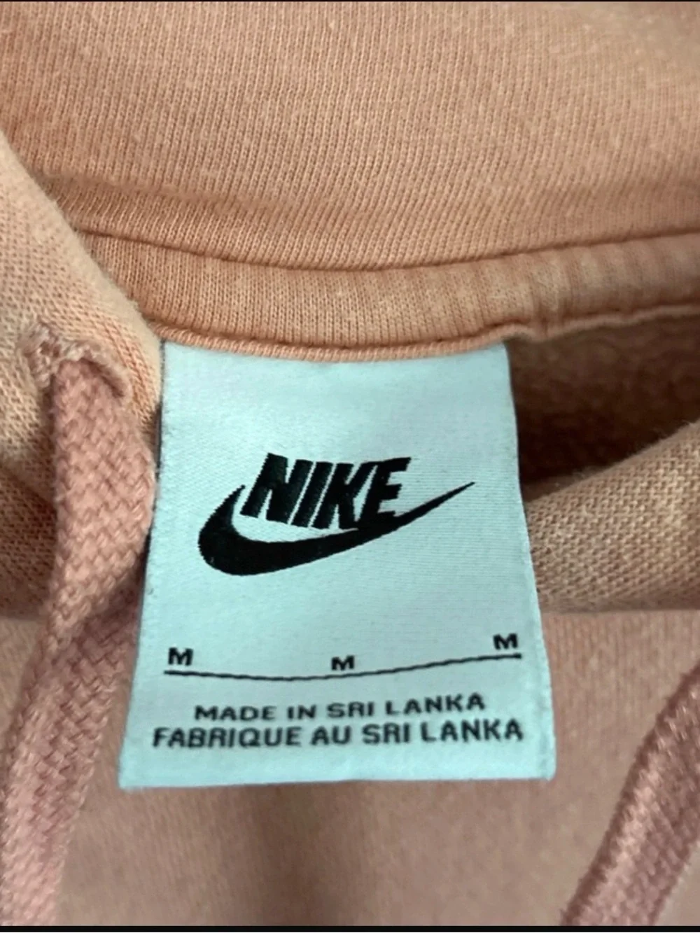 Nike Peach Hoodie Sweatshirt